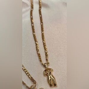 Gold Plated Women Body Necklace